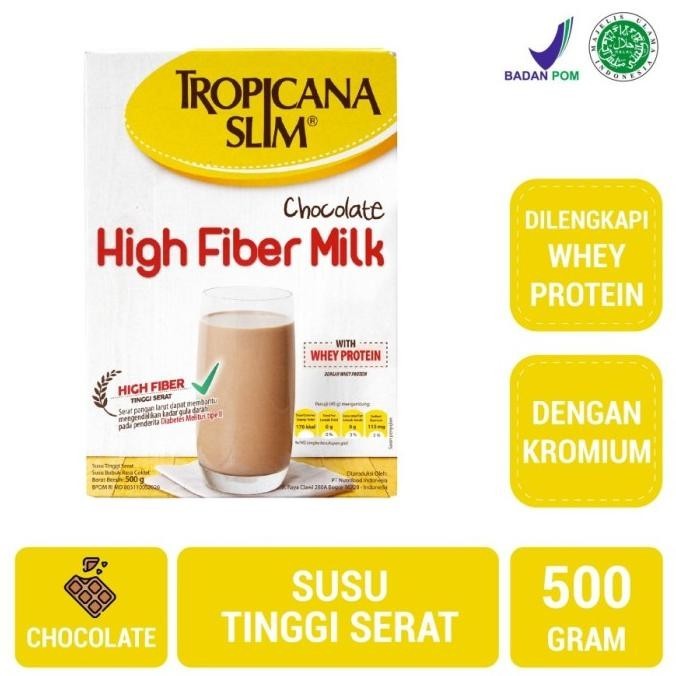 

Tropicana Slim Chocolate High Fiber Milk 500 g