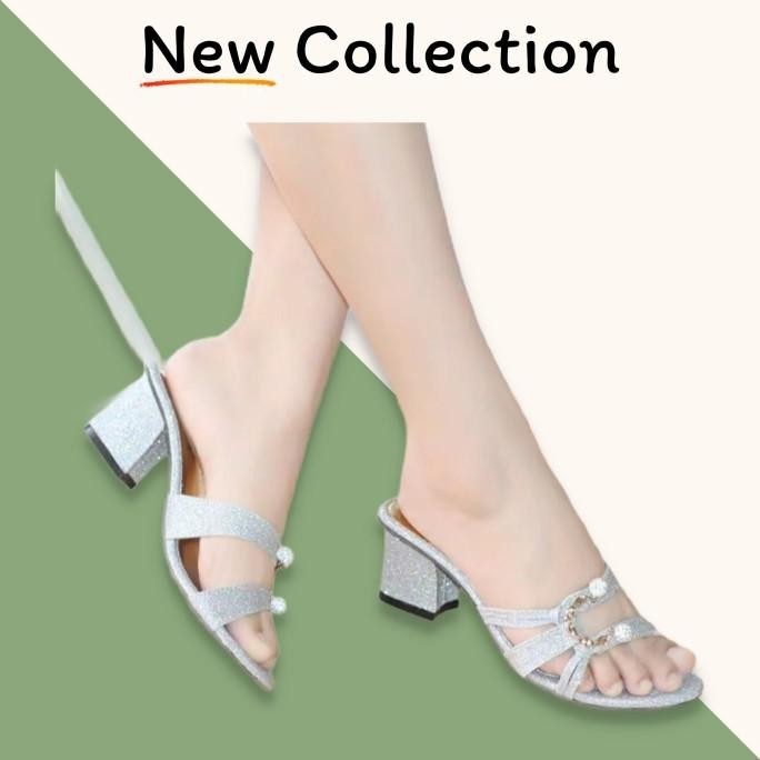 HIGH HEELS/ SANDAL SELOP PESTA WANITA TERBARU