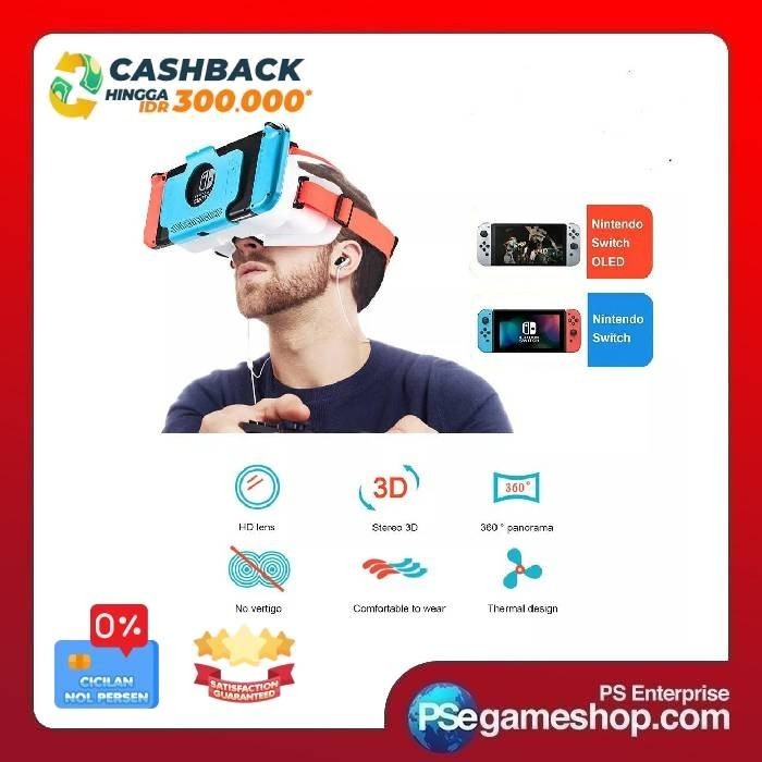 VR Headset for Nintendo Switch OLED / Nintendo Switch V1 V2 OLED