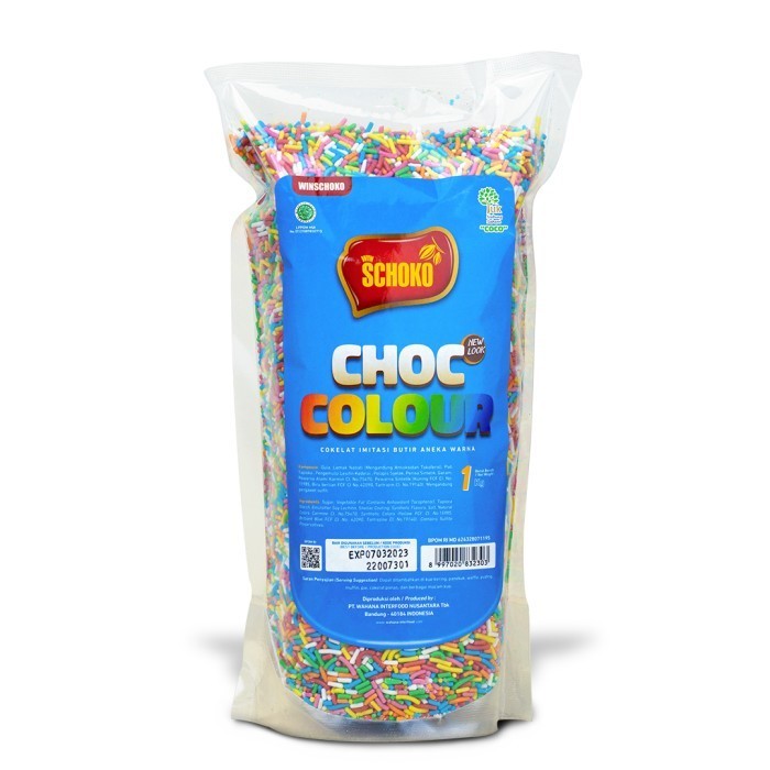 

Terlaris SCHOKO Choc Colour Compound - 1 Kg / Messes Rainbow SALE