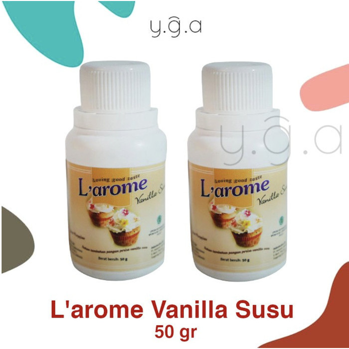 

Terlaris L'arome Vanilla Susu Perisa Makanan 50gr SALE