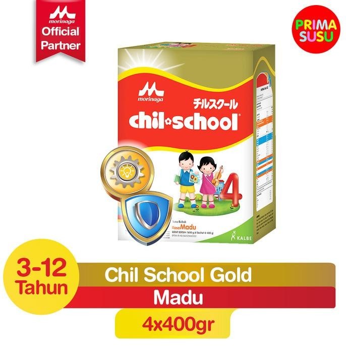 

Chil School 4 1600 Gram, Rasa Madu, Vanila