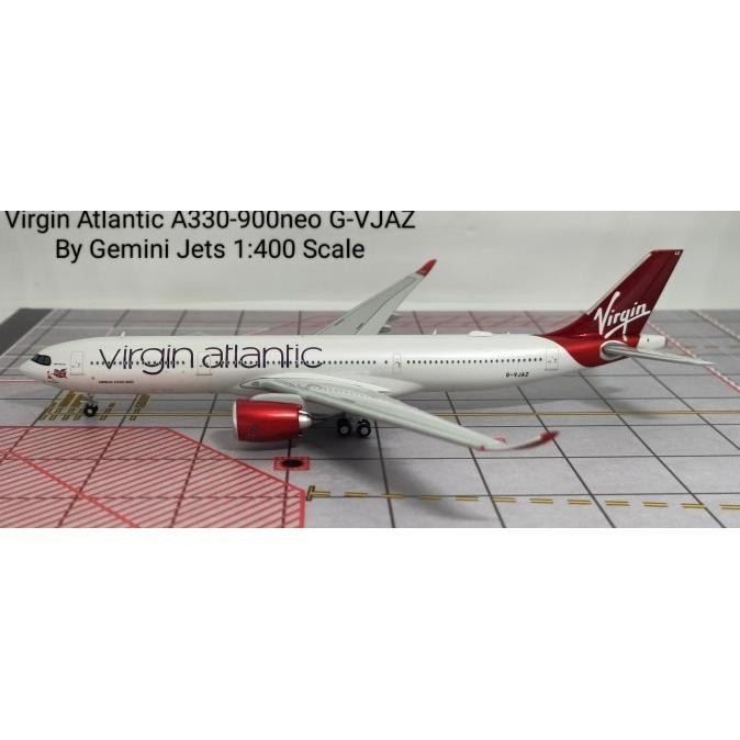 Virgin Atlantic A330-900neo G-VJAZ By Gemini Jets 1:400 Scale