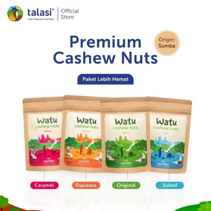 

Bundle Cashew Nuts 100% Kacang Mete Origin Sumba 400gr