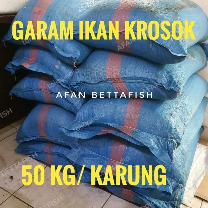 

GARAM IKAN 50 KG/ GARAM KROSOK/ GARAM KASAR NON YODIUM (EKSPEDISI)