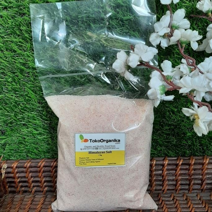 

Himalayan salt (garam himalaya) 1kg