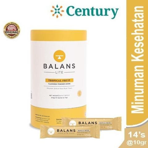

BALANS LITE TROPICAL FRUITS 14 SACHET @15GR / MINUMAN KESEHATAN