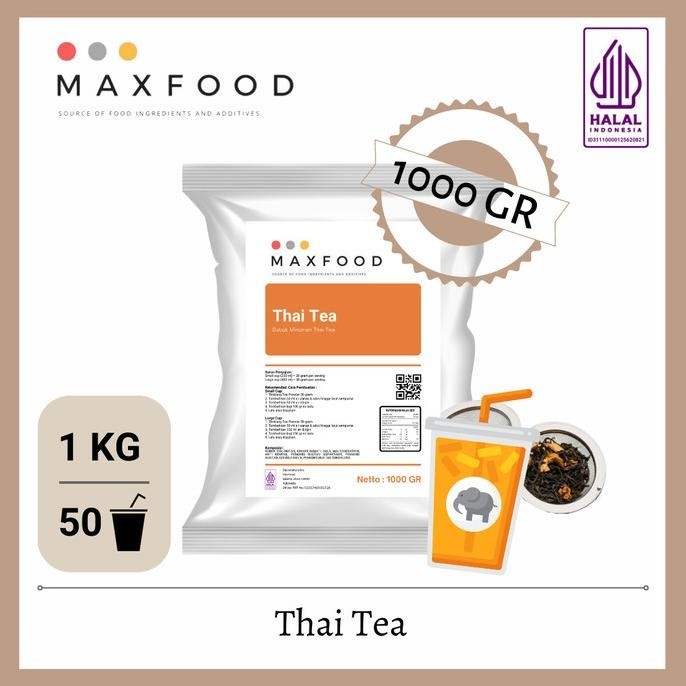 

1Kg Thai Tea Powder Drink / Bubuk Minuman Thai Tea Premium