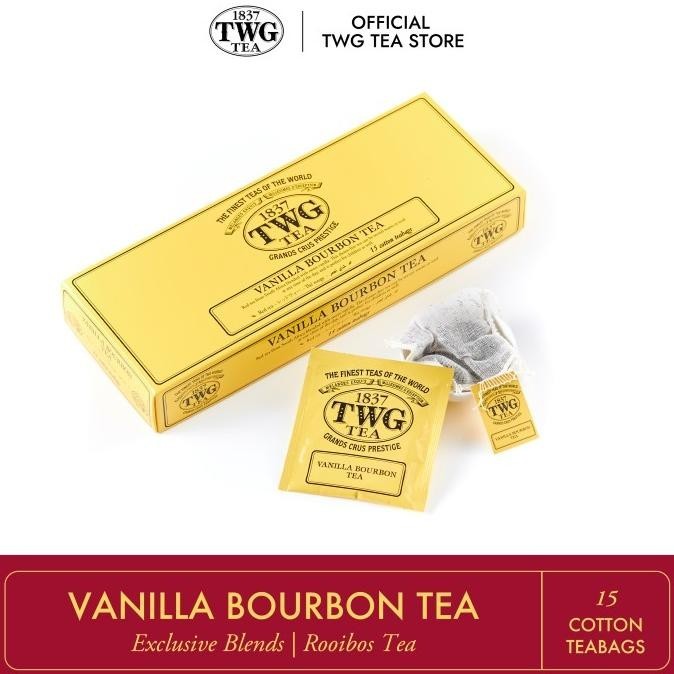 

TWG Tea Vanilla Bourbon Tea, Cotton Teabag