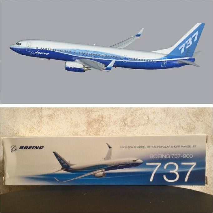 Boeing House B737-900ER Dreamliner Hogan Wings 1:200 Scale Plastik