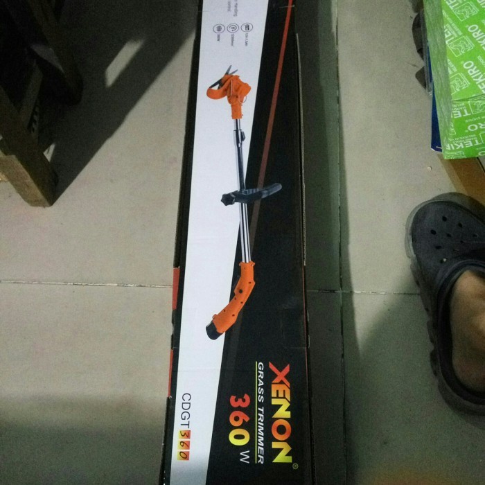 xenon CDGT360 mesin potong rumput 12v grass trimmer cordless cdgt 360