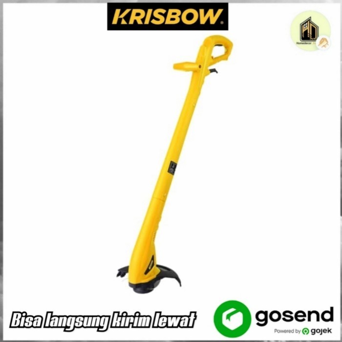 Krisbow Mesin Pemotong Rumput 250 Watt Irgt22 / alat potong rumput