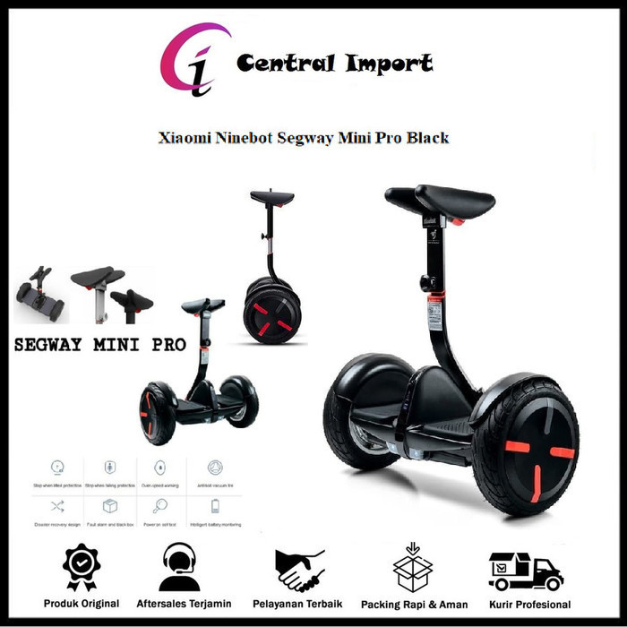 XIAOMI NINEBOT SEGWAY MINI PRO - SCOOTER NINEBOT MINI PRO - HITAM ORIGINAL BEST QUALITY
