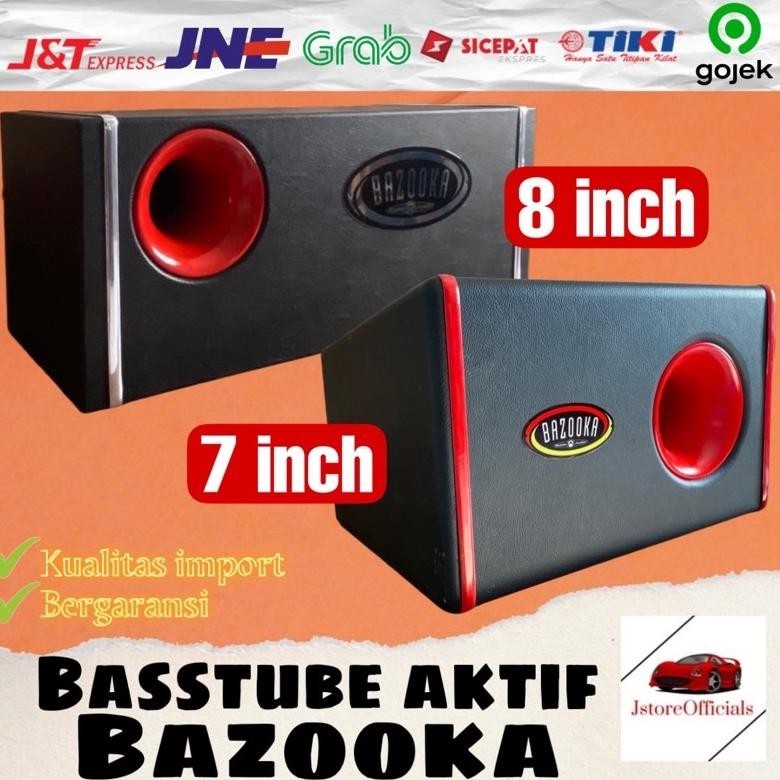 Basstube Aktif / Bass Mobil Bazooka Ukuran 7 inch / 8 inch