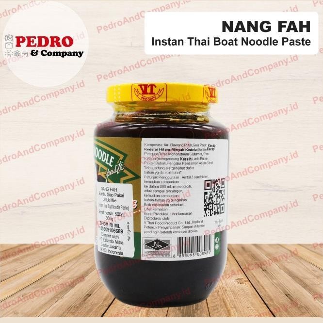 

Nang Fah Thai Boat Noodle Paste Mild 500 Gr - Bumbu Instant Siap Pakai Perkasa_Id