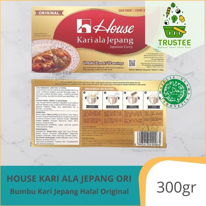 

House Curry / House Kari Lokal Ala Jepang Halal 300Gr