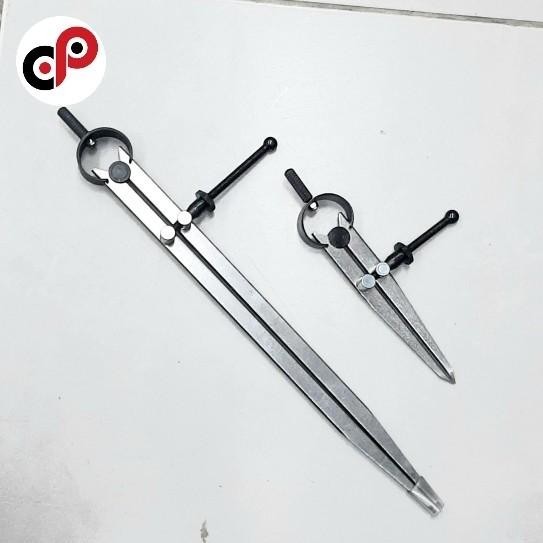 

Jangka Bubut Stelan | Spring Caliper Divider | 4", 6", 8", 10" 12" |