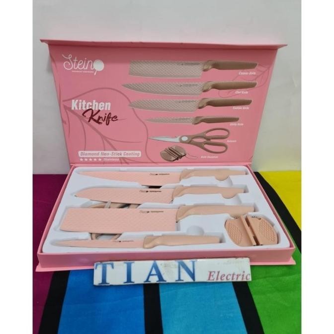 Stein Cookware Diamond / Kitchen Knife Set Gustiilasaa