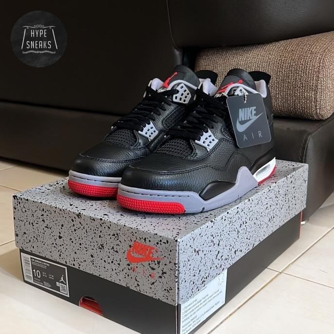 Air Jordan 4 Retro Bred Reimagined Original Kanuhariss