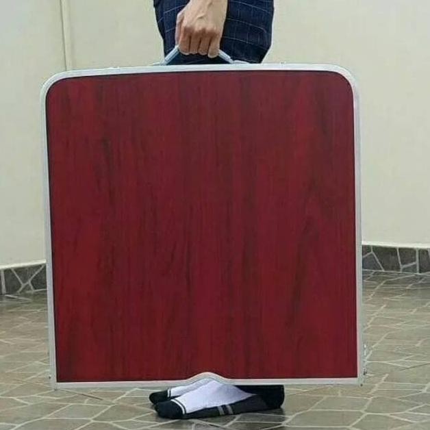 Meja Kaki Bulat Dan Meja Kaki Kotak Meja Koper Meja Lipat Portable Bunypomi