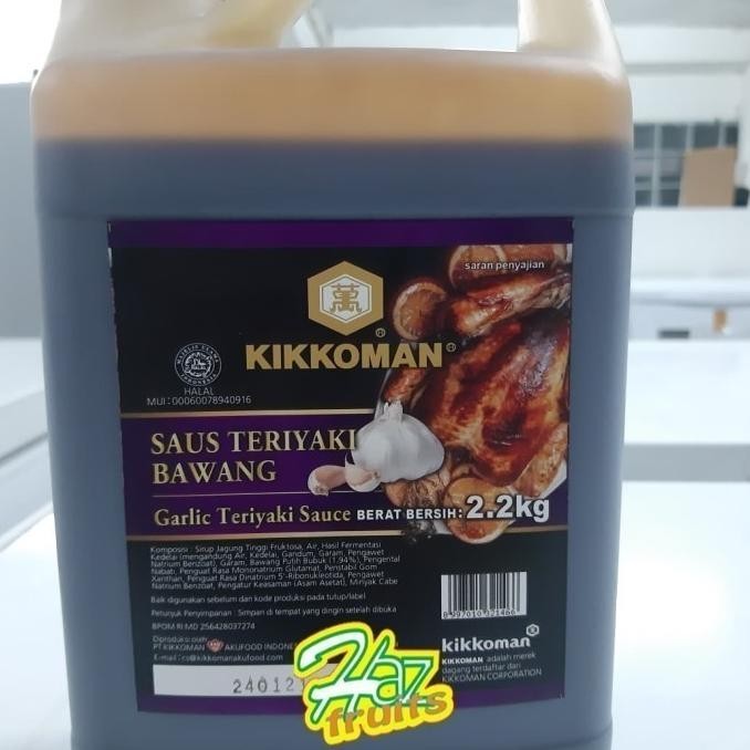 

Saus Teriyaki Bawang 2.2 Kilo