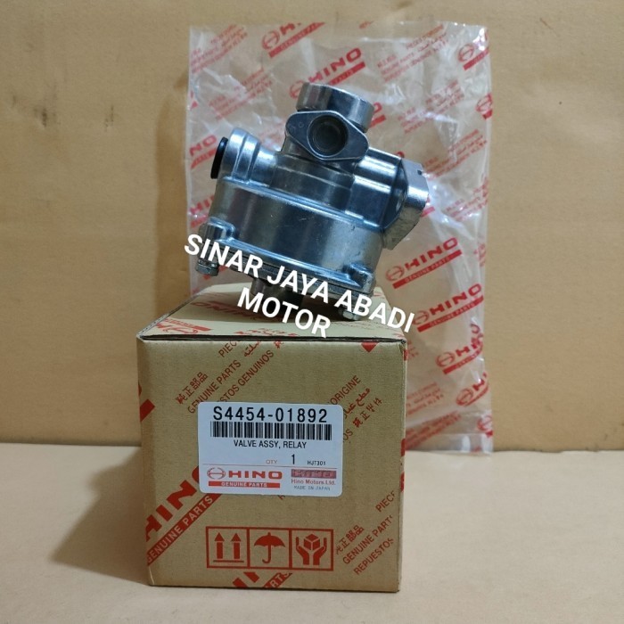 Asli Valve Assy Relay Kura-Kura Air Master Hino Lohan Fm260Ti S4454-01892 Bebas Ongkir