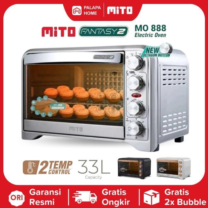 Oven Listrik Mito MO888 MO 888 Fantasy 2 33 Liter Open Mitochiba