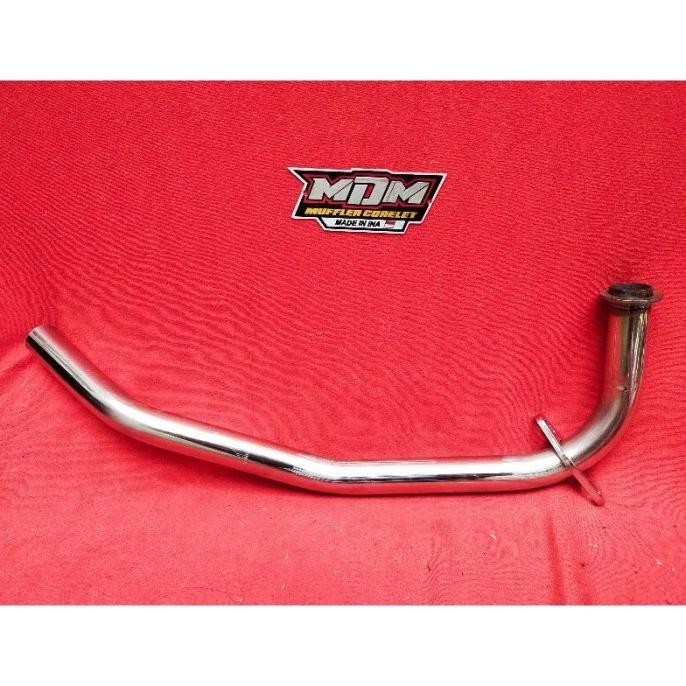 LEHERAN KNALPOT VARIO 125 LED OLD UKURAN 26 BENDING KOLONG / MDM ORI ;