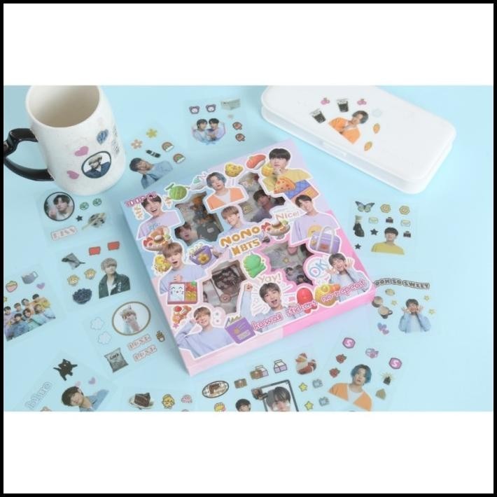 

DISKON STIKER ANAK LUCU UNIK VIRAL ARTIS KPOP STICKER 100 LEMBAR WATERPROOF