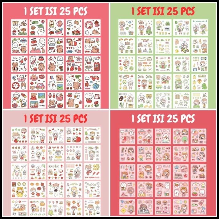 

BEST DEAL STICKER STIKER AESTHETIC LUCU KARTUN MOMO KARAKTER ANAK KOREA ST0004