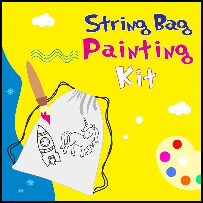 

HOT DEAL PAINTING KIT ANAK STRING BAG / TAS LUKIS ANAK