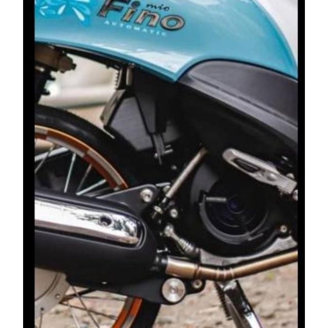 LEHERAN KNALPOT MIO SMILE UKURAN 26 CACING THAILAND KOLONG / MDM ORI ;