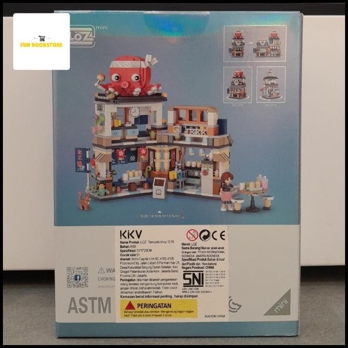 

BEST DEAL NEW ARRIVALS LOZ TAKOYAKI SHOP !!!!