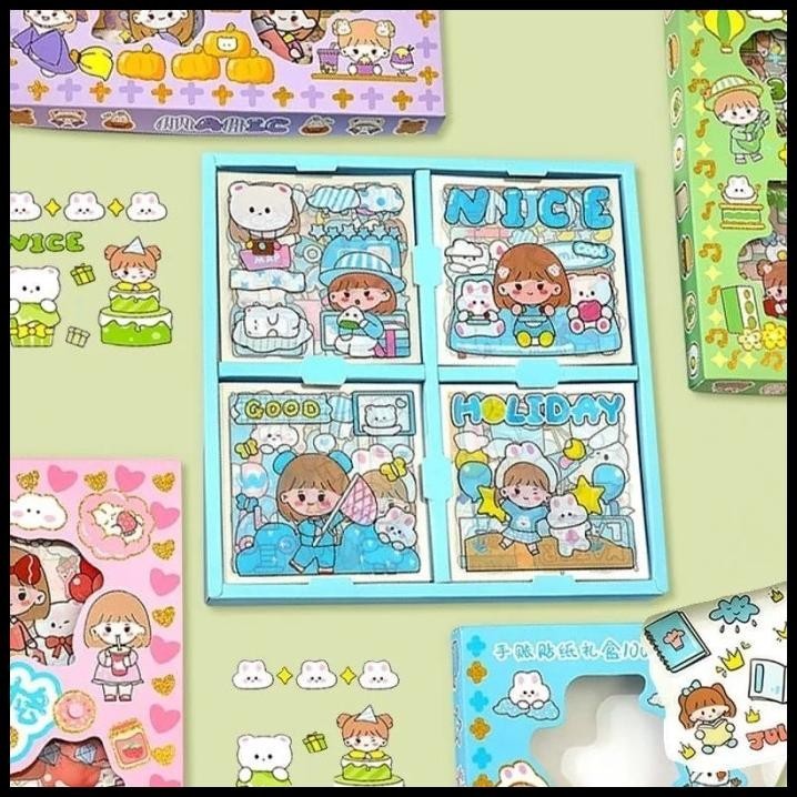 

DISKON MAINAN ANAK PEREMPUAN STICKER LUCU ISI 100PCS !!!!!
