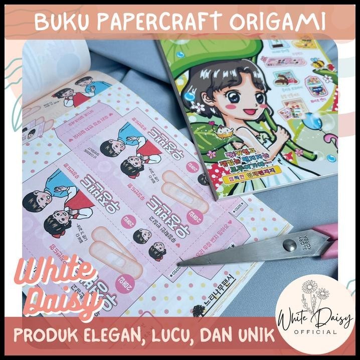 

HOT DEAL BUKU PAPER CRAFT ANAK ORIGAMI KOREA KIRIGAMI PREMIUM BOOK LIPAT NO.30
