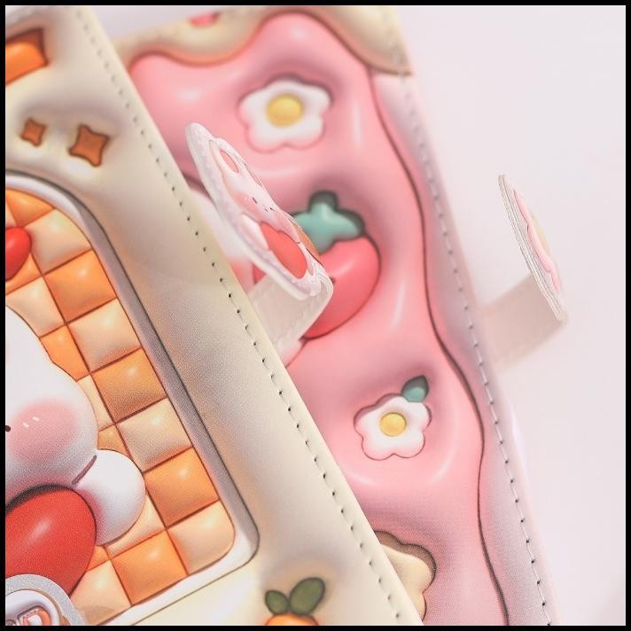 

BEST DEAL MAGNETIC NOTEBOOK 3D RABBIT BUKU DIARY PU LEATHER BUKU AGENDA - 6983 !!!