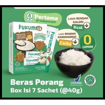 

HOT DEAL FUKUMI BERAS PORANG BOX SACHET ORIGINAL BERAS SEHAT !