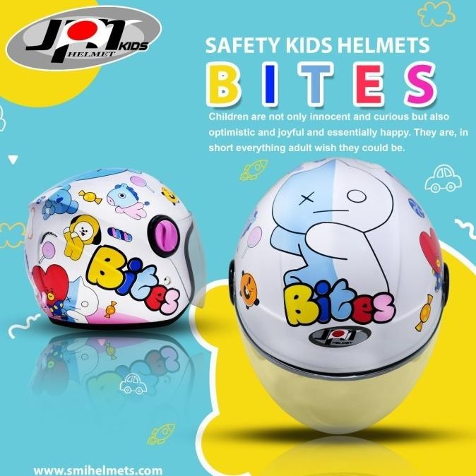 Helm Anak Jpn Bts Kualitas Premium