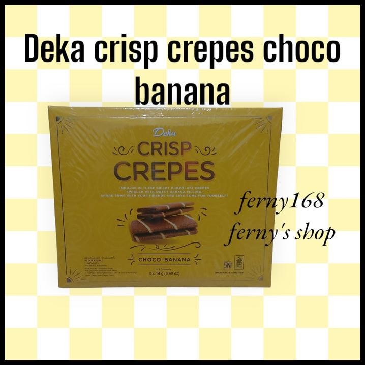 

TERBARU DEKA CRISP CREPES CHOCO BANANA