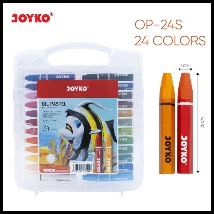 

HOT DEAL CRAYON TITI JOYKO OIL PASTEL 24 WARNA