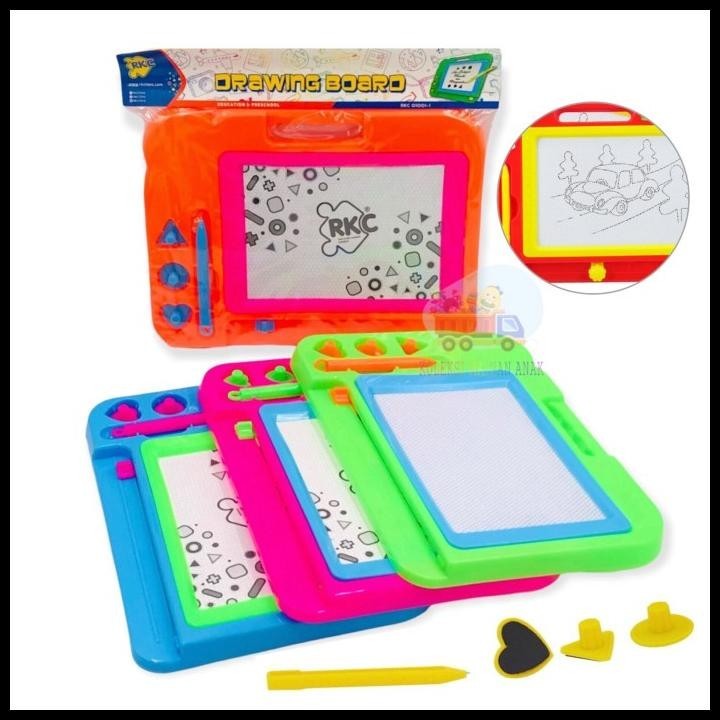 

TERMURAH MAINAN EDUKASI PAPAN TULIS ANAK DRAWING WHITE BOARD MINI MAGNET !!!!!!