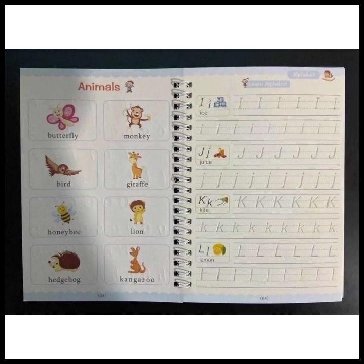 

DISKON SANK MAGIC BOOK SET BUKU BELAJAR MENULIS BUKU TINTA AJAIB !!!!!