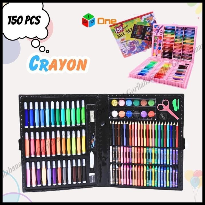 

HOT DEAL CRAYON SET 150 PCS ALAT KRAYON MENGGAMBAR DAN MEWARNAIANAK !!!!!