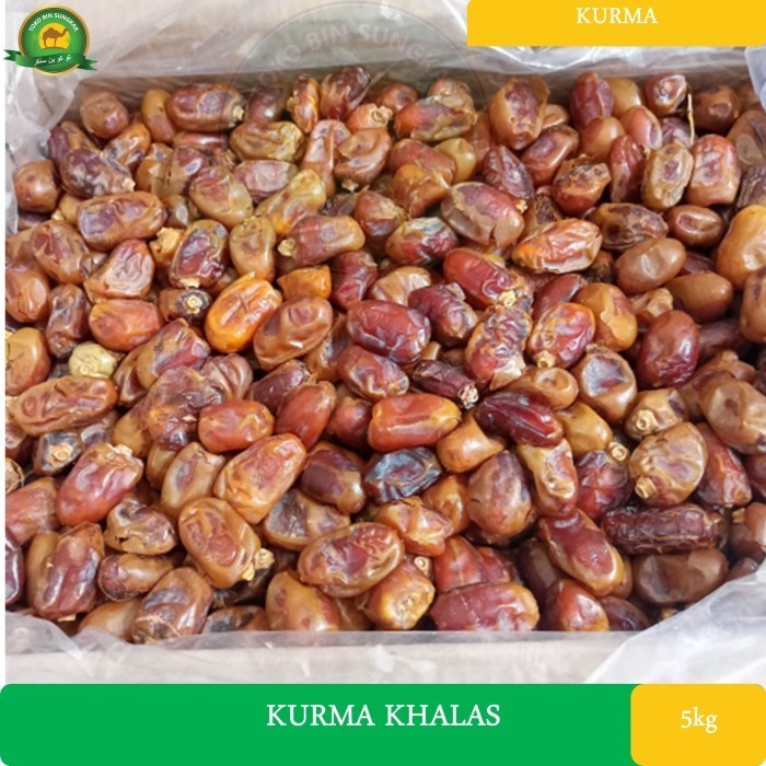 

KURMA KHALAS PREMIUM 5 KG / OLEH OLEH HAJI UMROH / KURMA MURAH