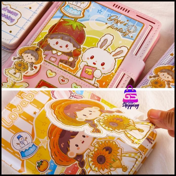 

GRATIS ONGKIR MAGNETIC NOTEBOOK DIARY GEGE'S FANTASY / JURNAL AGENDA BUKU TULIS 6031 !