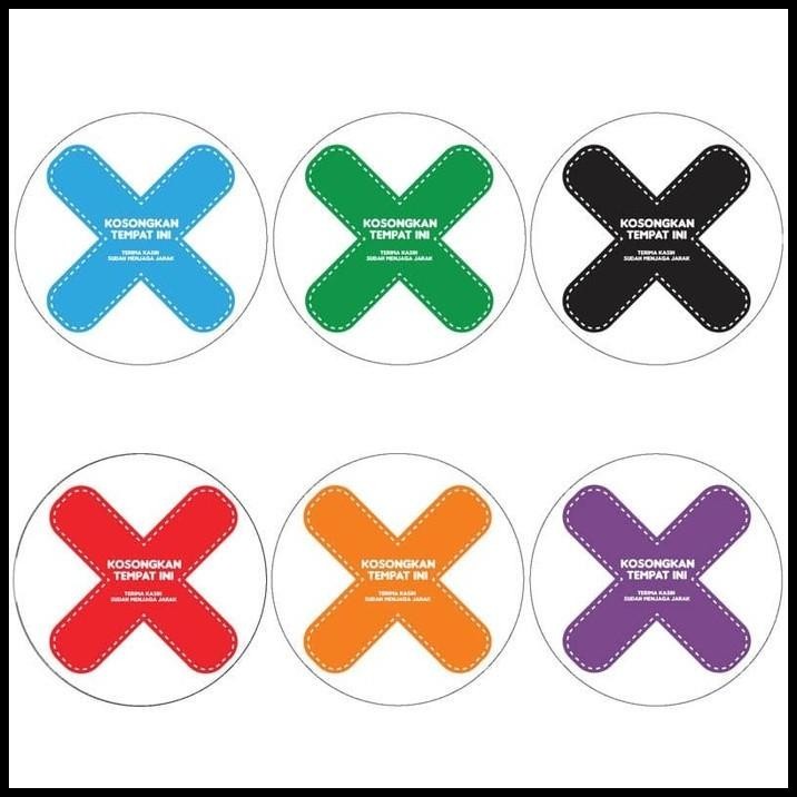 

HOT DEAL WIB STICKER KOSONGKAN TEMPAT INI SOCIAL DISTANCING