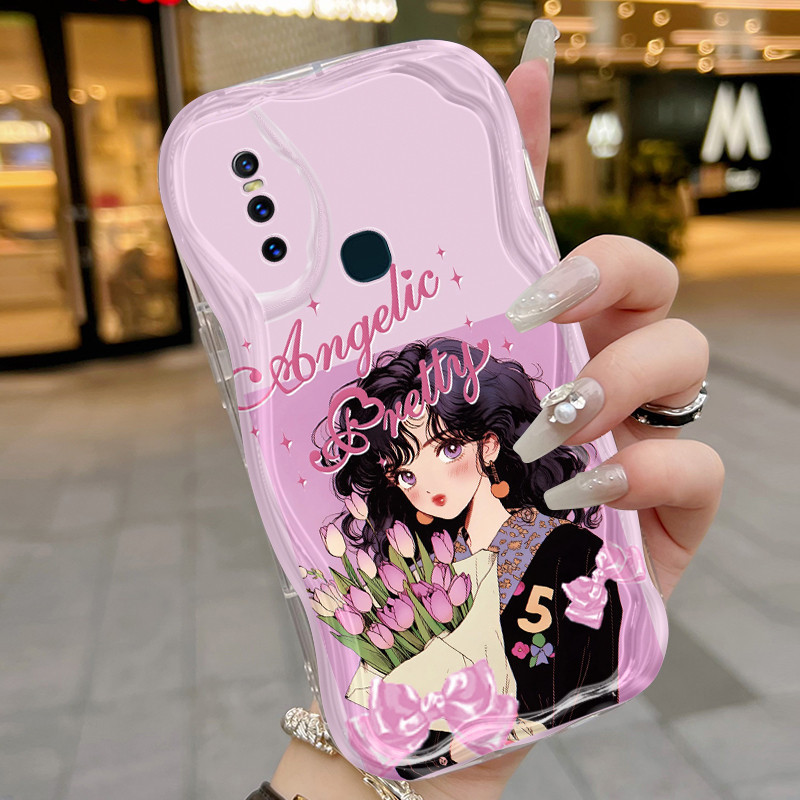 Casing Hp VIVO V15 VIVO V15 Pro VIVO V20 Pro VIVO S7 Case Casing HP Softcase lembut wanita Kesing po