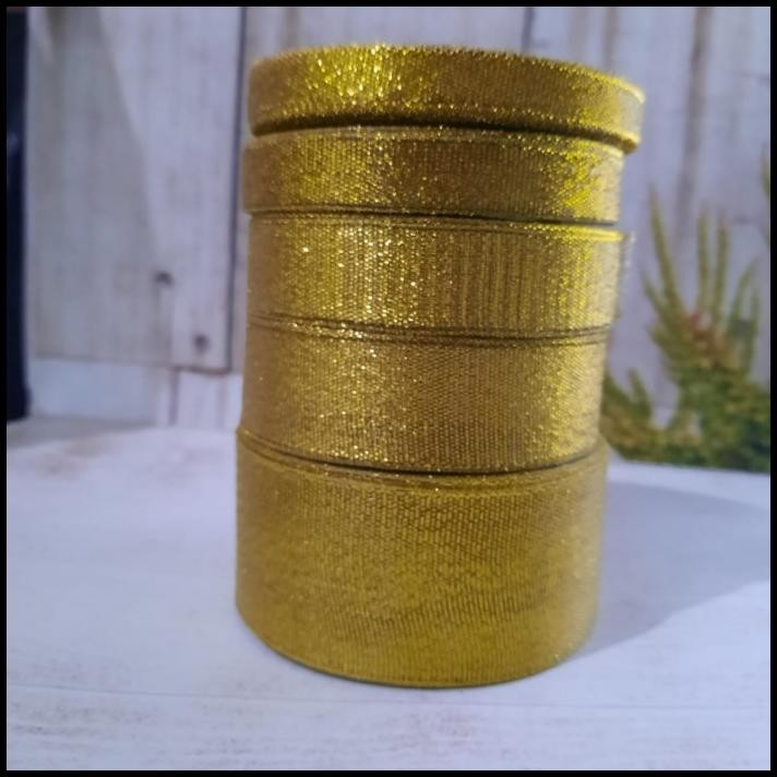 

BEST DEAL PITA EMAS/PITA GLITER EMAS GOLD RINBBON PITA GLITER MAS KADO SOUVENIR