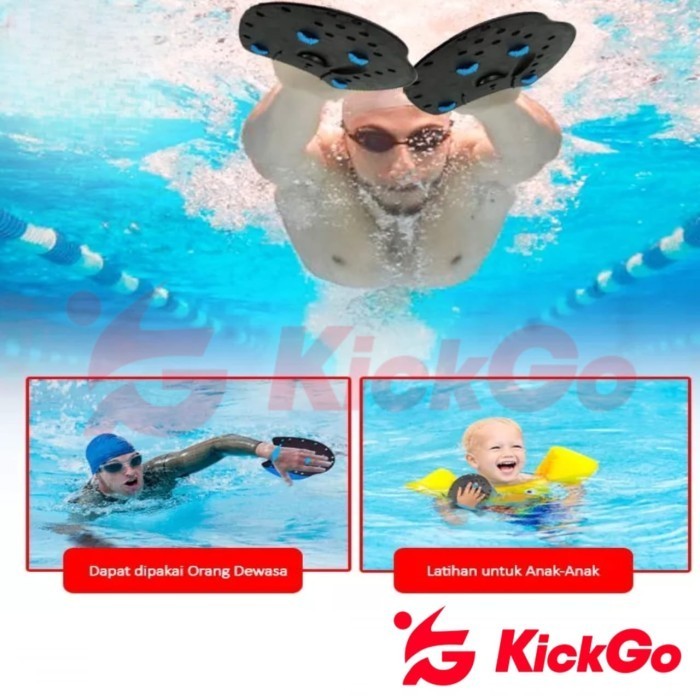 Tangan Katak Renang Anak Alat Bantu Renang Tangan Hand Paddle Renang