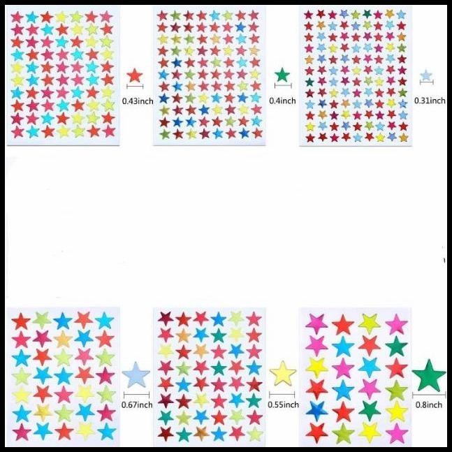 

GRATIS ONGKIR REWARD STICKER COLORFUL STICKER BINTANG 10 LEMBAR/SET !